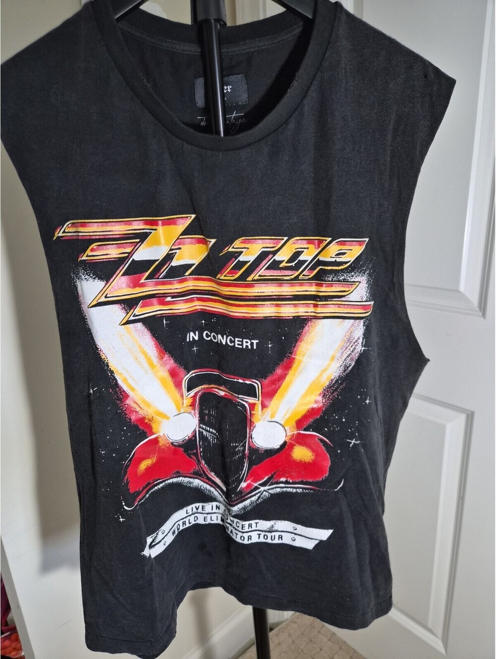 ZZ TOP World Eliminator Tour Muscle Tshirt